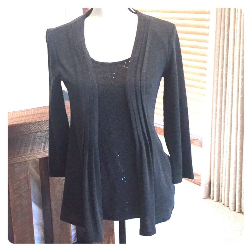 Cable & Gauge lightweight sweater